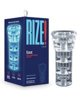 Blush Novelties - Rize Luz Glow-in-the-Dark Masturbator (Clear) - Clear