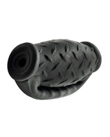 Oxballs - MasterJack Double-Penetration Masturbator (Black) - Black