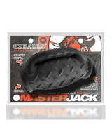Oxballs - MasterJack Double-Penetration Masturbator (Black) - Black