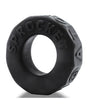 Oxballs - Sprocket Comfort No-Roll Cock Ring (Black) - Black