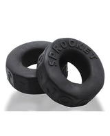 Oxballs - Sprocket Comfort No-Roll Cock Ring (Black) - Black