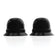 Hunky Junk - Nano Nips Silicone Nipple Suction Set (Black) - Black