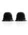 Hunky Junk - Nano Nips Silicone Nipple Suction Set (Black) - Black
