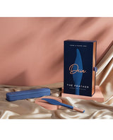 Deia - The Feather Rechargeable Clitoral Vibrator (Blue) - Blue