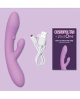 plusOne x Cosmopolitan - Main Character Rabbit Vibrator - Multi Colour