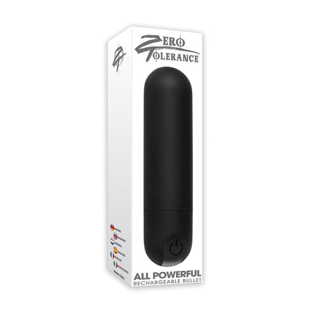 Zero Tolerance - All Powerful Rechargeable Bullet Vibrator - Multi Colour