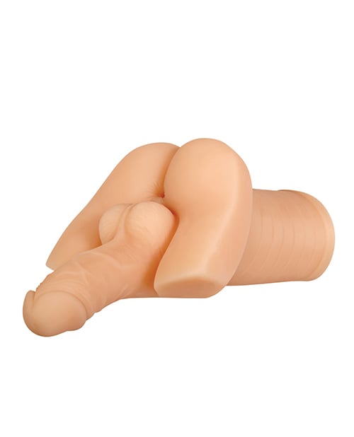 Gender X - Backdoor Bash Realistic Ass Masturbator (Beige) - Beige