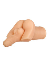 Gender X - Backdoor Bash Realistic Ass Masturbator (Beige) - Beige