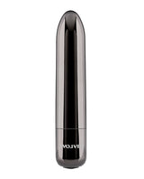 Evolved - Real Simple Rechargeable Bullet Vibrator (Black Chrome) - Metallic