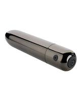 Evolved - Real Simple Rechargeable Bullet Vibrator (Black Chrome) - Metallic