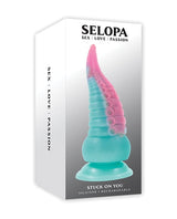 Selopa - Stuck On You Vibrating Tentacle Dildo (Multi Colour) - Multi Colour