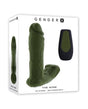 Gender X - The Hunk Remote-Control Dual Anal Vibrator (Green) - Green