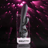 Evolved－Black Magic 可充電雙重刺激按摩棒（黑色）