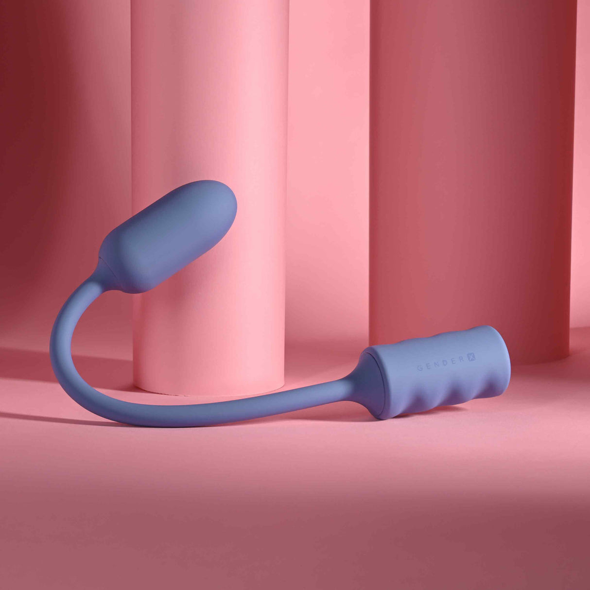 Gender X - Egg-streme Rechargeable Clitoral Vibrating Egg (Blue)