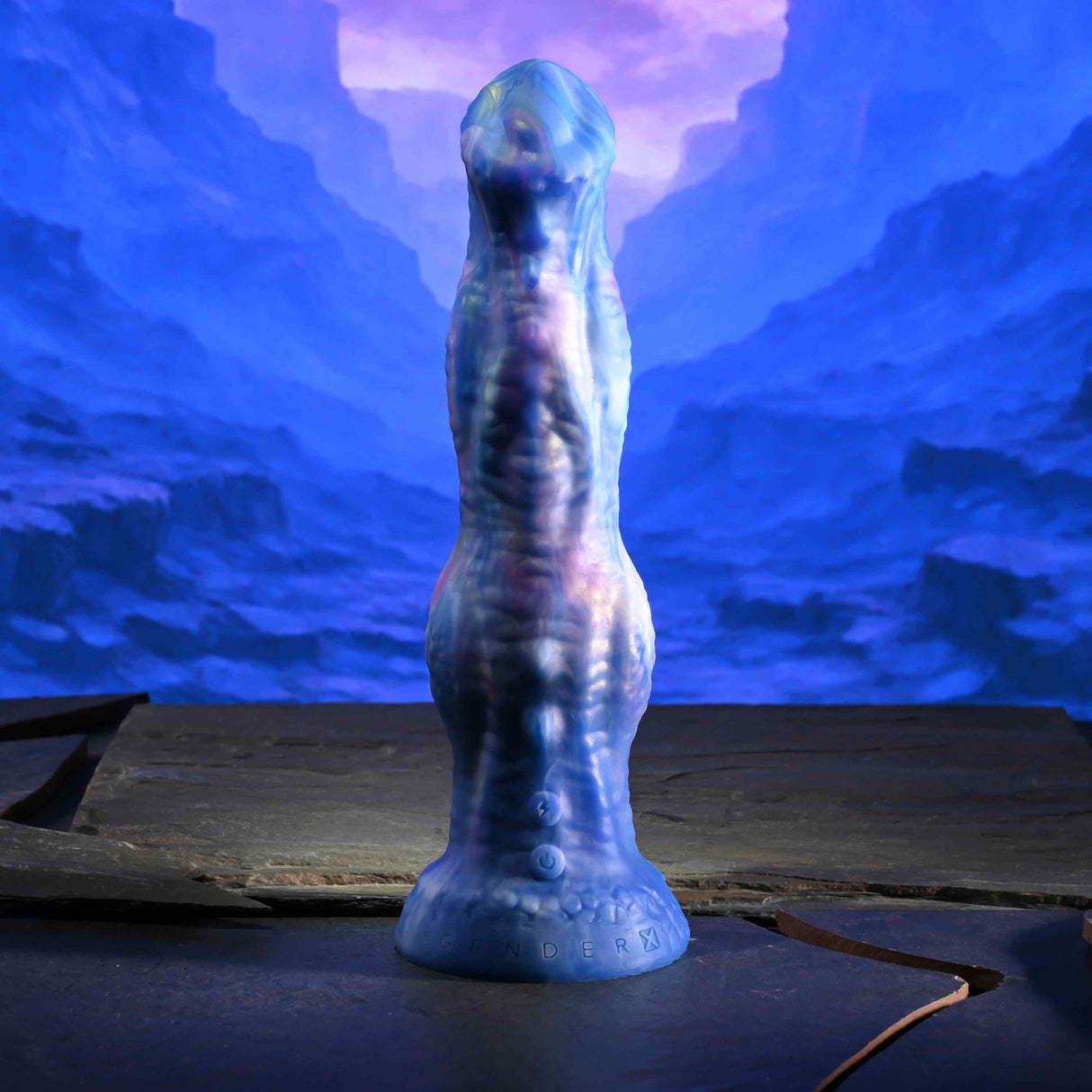 Gender X - Wildest Dreams Remote-Controlled Thrusting Fantasy Dildo (Multi Colour)