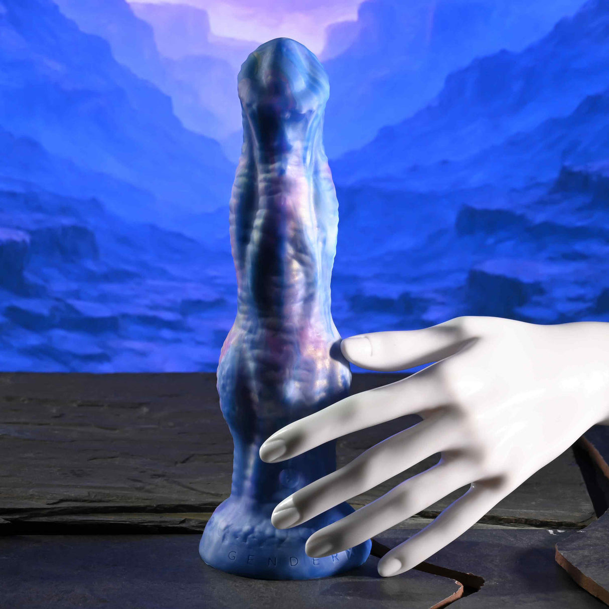 Gender X - Wildest Dreams Remote-Controlled Thrusting Fantasy Dildo (Multi Colour)