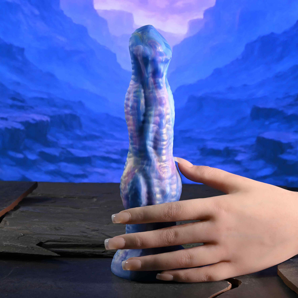 Gender X - Wildest Dreams Remote-Controlled Thrusting Fantasy Dildo (Multi Colour)