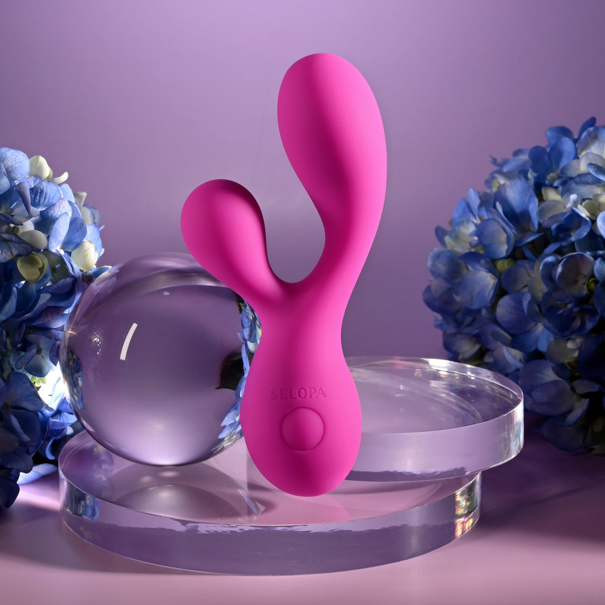 SELOPA - My Buddy Rechargeable Double-Ended Vibrator (Pink)