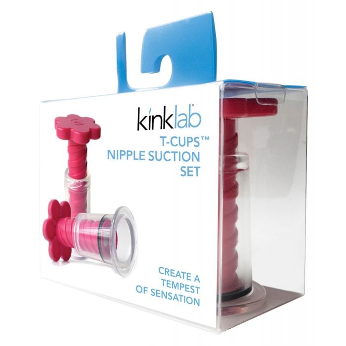 Kinklab - T-Cup Nipple Suction Set - Multi Colour