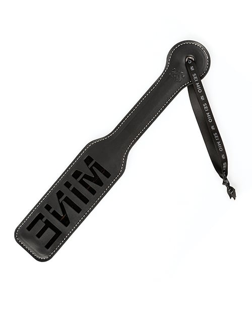 Sei Mio - You're All Mine Impression Spanking Paddle (Black) - Black