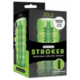 Zolo - Original Squeezable Vibrating Masturbator - Multi Colour