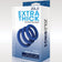 Zolo - Extra-Thick Silicone Cock Ring Set of 3 (Blue) - Blue