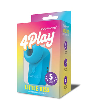 Bodywand - 4 Play Little Kiss Clitoral Vibrator (Blue) - Blue