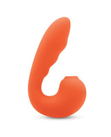 Bodywand - 4 Play Suck & Buzz Clitoral Vibrator (Orange) - Orange