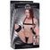 XR Brands - Master Series Acquire Thigh Harness with Wrist Cuffs (Black) - Black