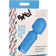 XR Brands - Bang! Mini Rechargeable Wand Massager (Blue) - Blue
