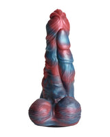 XR Brands - Creature Cocks Hydra Vibrating Silicone Dildo (Blue) - Blue