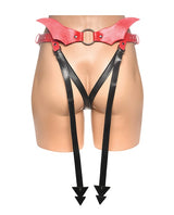 XR Brands - Majestic Maelith Strap-On Harness (Black) - Black