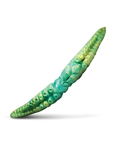 XR Brands - Creature Cocks Dual Kraken Silicone Double Dildo (Green) - Green