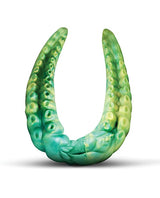 XR Brands - Creature Cocks Dual Kraken Silicone Double Dildo (Green) - Green