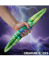 XR Brands - Creature Cocks Dual Kraken Silicone Double Dildo (Green) - Green
