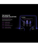 Dr. Tush's - Halo of Pleasure Glass Anal Plug Set - Beige