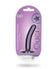 Shots - Ouch 12.7 cm Smooth G-Spot Dildo (Metallic Purple) - Metallic Purple / 12.7 cm