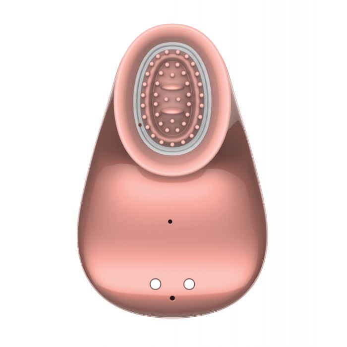 Shots - Twitch Innovation Hands-Free Clitoral Vibrator (Rose Gold) - Gold