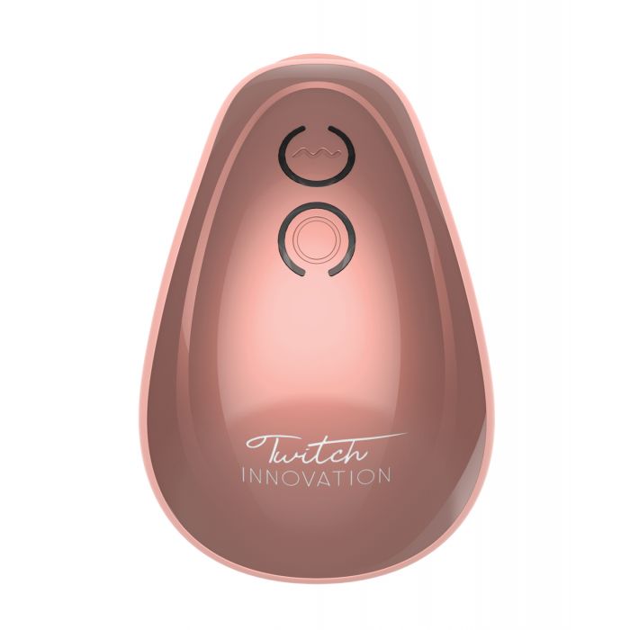 Shots - Twitch Innovation Hands-Free Clitoral Vibrator (Rose Gold) - Gold
