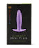 Nu Sensuelle - Mini Rechargeable Vibrating Anal Plug (Purple) - Purple