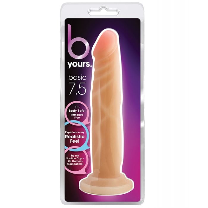 Blush Novelties－Dr Skin 逼真吸盤基本款情趣假陽具