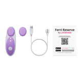 Lovense - Penggetar Pantri Ferri Reserve Kawalan Aplikasi (Ungu)
