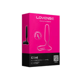 Lovense - Glint Touch-Responsive App-Controlled Anal Plug (Black)