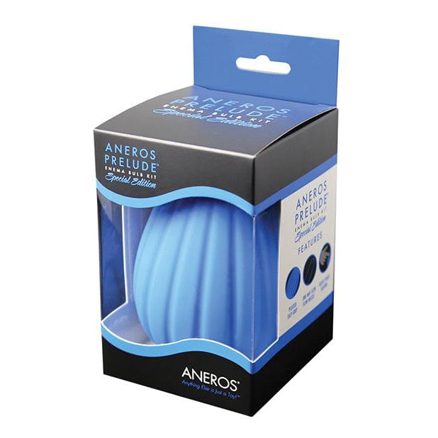 Aneros - Prelude Enema Bulb Kit Special Edition (Blue) AN1028 CherryAffairs