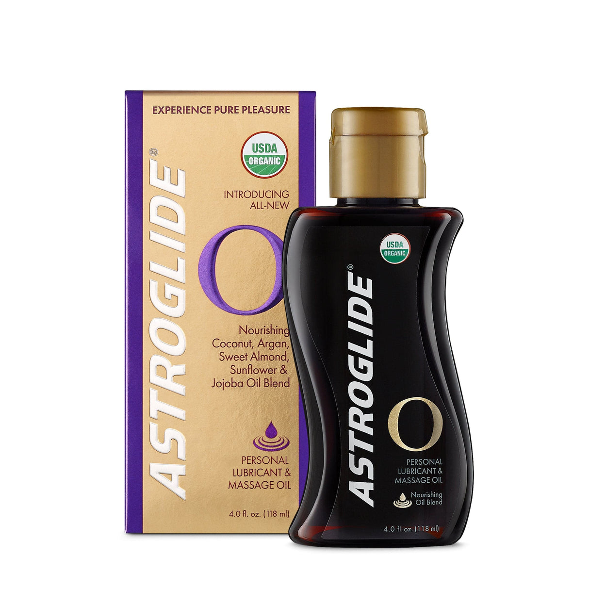 Astroglide - O Sensual Massage Oil and Personal Lubricant AG1016 CherryAffairs