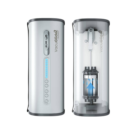 Autoblow - Vacuglide 2 by Autoblow: Suction-Aided Milking Machine (Silver) AB1033 CherryAffairs