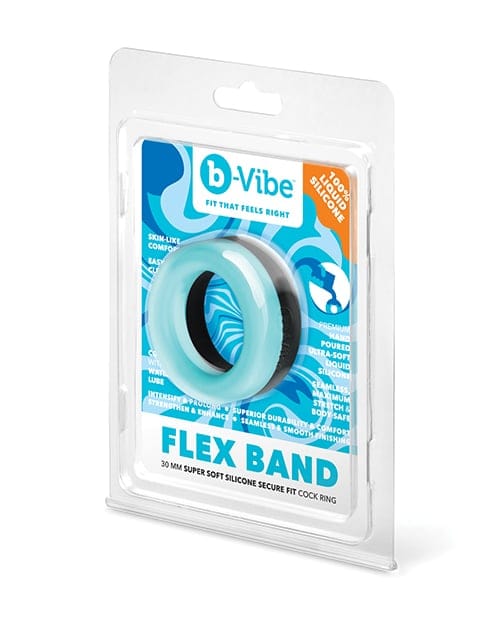 B-Vibe - Cincin Zakar Silikon Flex Band 30 mm