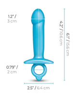 B-Vibe - Lil Dil Silicone Anal Dildo (Beige) BV1035 CherryAffairs