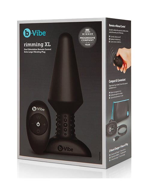 B-Vibe - Rimming Remote Control Anal Plug XL BV1018 CherryAffairs