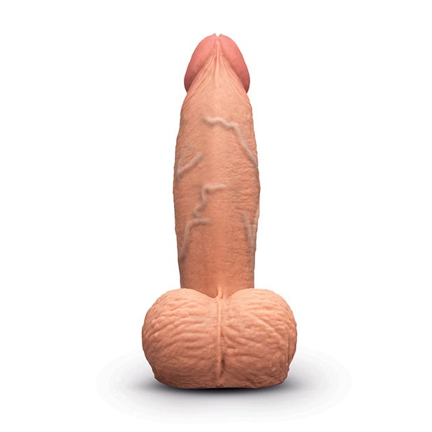 B Vibe - Slipskin 6" Girthy Realistic Dildo (Mocha) BV1019 CherryAffairs
